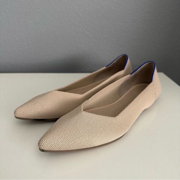 Rothy's Shoes - ROTHYS Ecru Neutral Slip On The Point